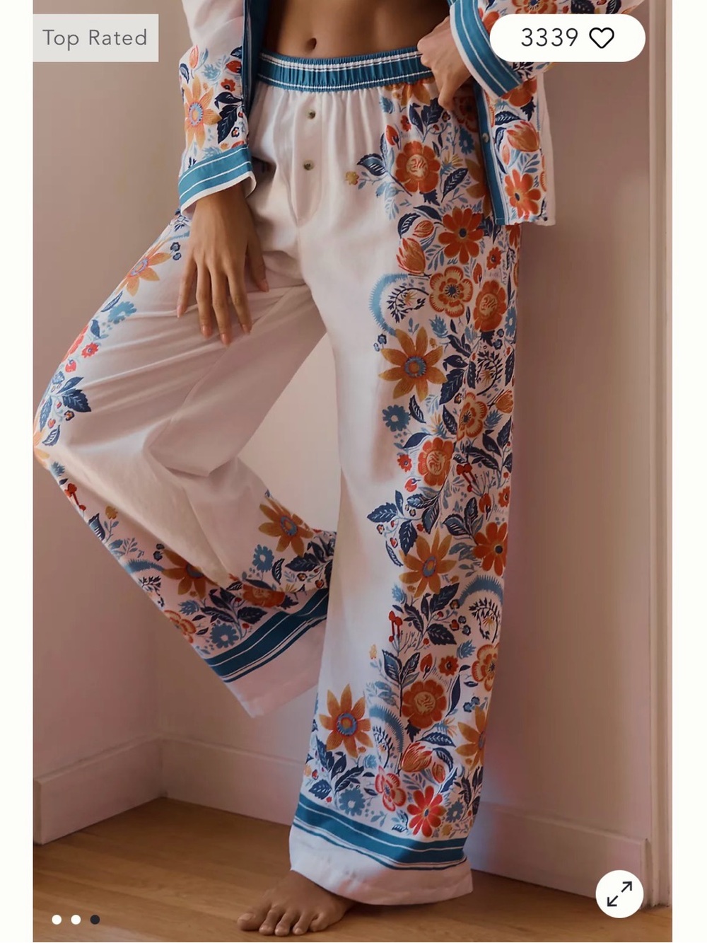 NWT Anthropologie x Real Fun, Wow! Pajama Pants Size M | Daren Thomas Magee